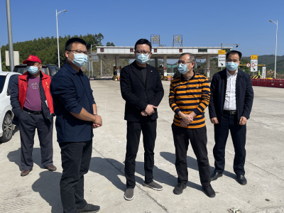 丘炀到棉洋镇调研指导疫情防控、森林防火等当前重点工作