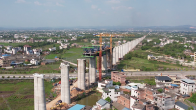 梅龙高铁兴宁段建设全力提速！预计2024年6月建成通车