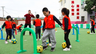 “足”够快乐！蕉岭这所幼儿园，获评全国足球特色幼儿园