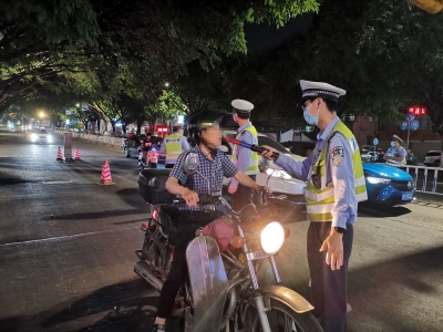 梅州开展统一行动严查交通违法！24小时查了29起酒驾醉驾...