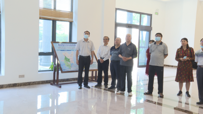 梅州市老体协一行到蕉岭调研老年人体育工作发展情况