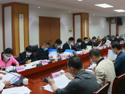 梅江区三角镇召开镇党委（扩大）会议