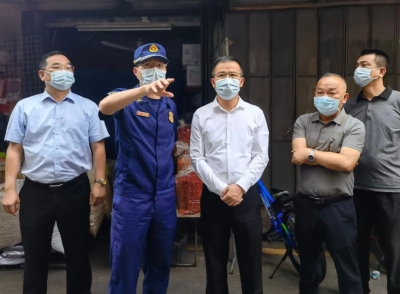 罗达祥率队督导检查自建房质量安全隐患排查整治工作