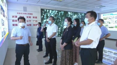 省工信厅调研组来平远调研省产业园区开发建设工作