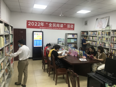 梅江区城北镇开展2022年“全民阅读”活动
