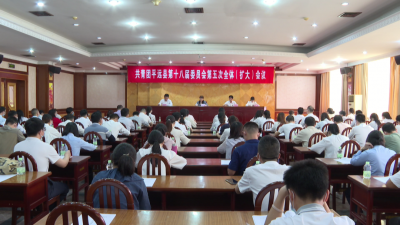 共青团平远县第十八届委员会第五次全体（扩大）会议召开