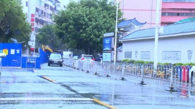 总进度超80％！丰顺县全力推进县城汤坑路片区雨污分流改造工程