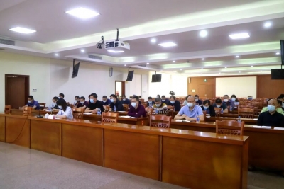 大埔县组织收听收看全省疫情防控工作电视电话会议