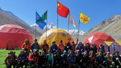 梅州日报记者专访成功登顶珠峰的梅州蕉岭勇士林志勇：志登珠峰之巅 勇展桑梓之念 