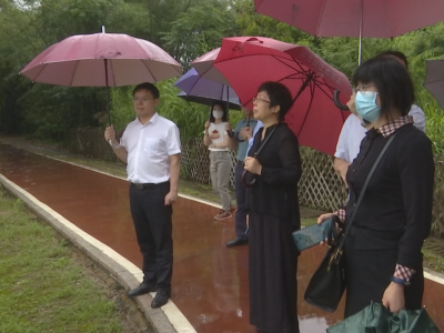 省山水修复项目专家组到蕉岭县调研