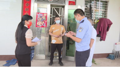 “组队”入户，蕉岭长潭“三人小组”筑牢防疫“防火墙”！