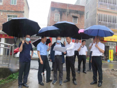 广东省铁路建设投资集团有限公司一行到丰顺丰良镇调研乡村振兴暨驻镇帮镇扶村工作