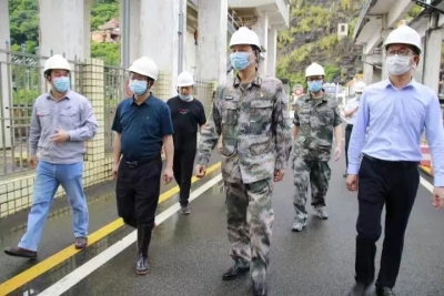 陈煜昌到蕉岭检查指导防汛准备工作