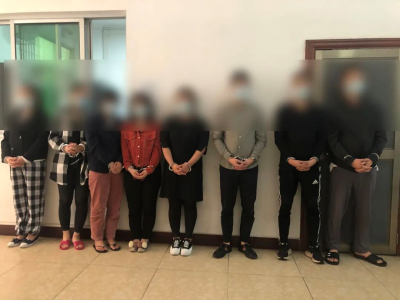 梅江警方成功打掉一个开设网络赌场犯罪团伙