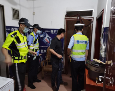 为“祖国的花朵”护航！蕉岭多部门联合净化校园周边安全环境