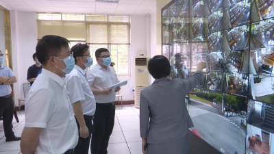 刘鸿涛、刘裕君率队检查蕉岭县高考准备工作 