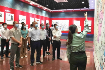 广州市地方金融监督管理局局长邱亿通一行来梅调研：深化穗梅合作 共促绿色发展