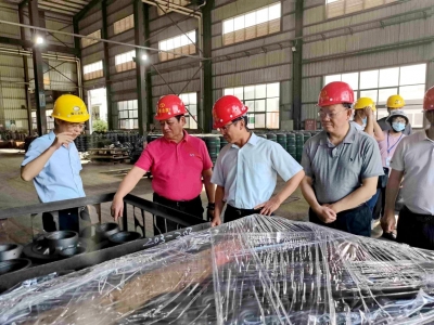 戚优华到挂点服务企业开展调研活动：坚定发展信心 实现稳中求进