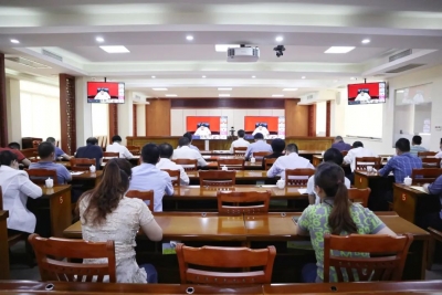 大埔县组织收听收看2022年全市促消费扩内需工作会议