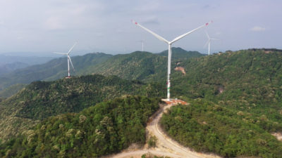 11台风机并网发电！平远泗水风电场项目预计年底前全面建成投产