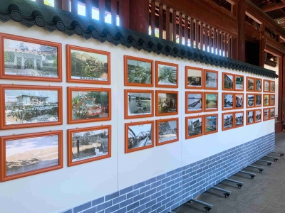 老照片里触摸梅江旧时光！今日，梅江区举办户外照片巡回展览