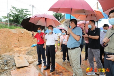 朱少辉率队检查防汛工作 时刻保持高度警惕 抓实抓细各项防汛举措