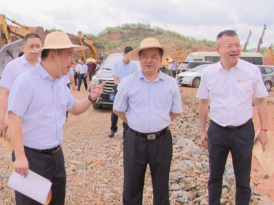 温助民率队调研嘉元时代年产10万吨高性能电解铜箔项目