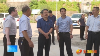 朱少辉率队到安流镇调研基层党建、乡村治理等工作 坚持党建引领，赋能乡村全面振兴发展