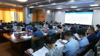 平远县举行新冠肺炎本地疫情应急处置桌面演练