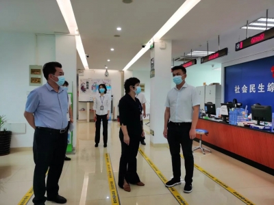 古孟青率队督导检查全国文明城市创建工作