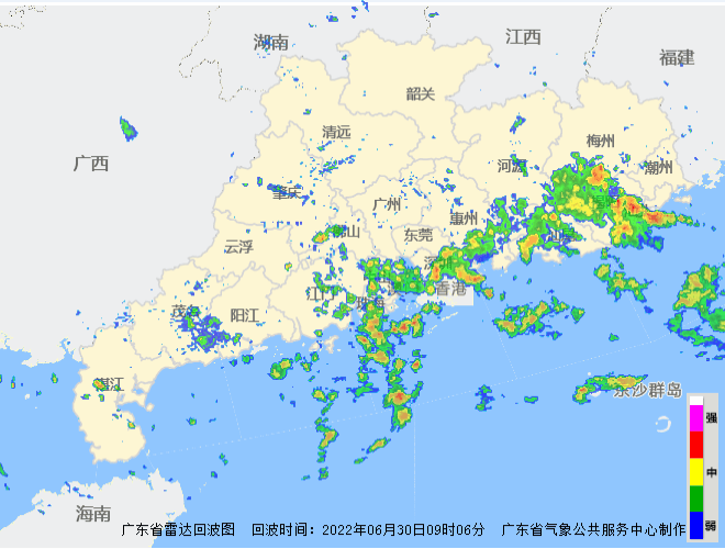 广东：6月30日10时启动防风Ⅳ级应急响应