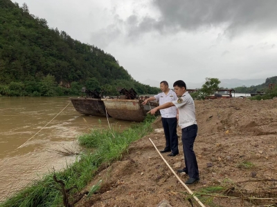 闻“汛”而动！梅州海事部门多措并举保障辖区船舶安全度汛