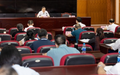 马正勇为参加市委党校培训的中青年干部讲党课：坚定理想信念 厚植为民情怀  勇当梅州苏区振兴发展主力军