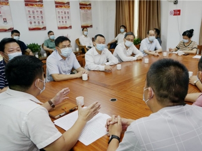 蒋万军蒋鲲率队到蕉岭调研：倾听基层声音 提升服务效能