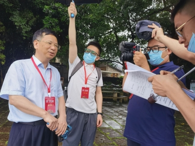 梅州日报副总编辑钟伟光接受丽水日报报业传媒集团专访