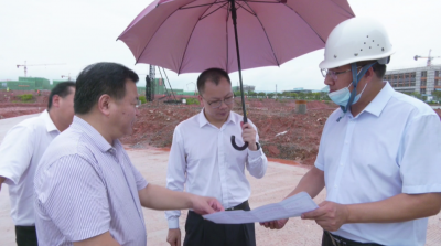 周小勇率队调研重点项目、专项债项目建设和检查安全生产工作