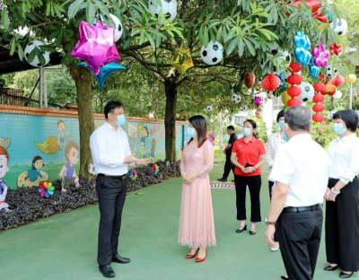 黄增国带队开展“六一”国际儿童节慰问活动，向大埔少年儿童致以节日祝福