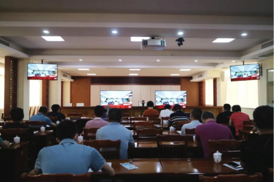 大埔县组织收听收看全省疫情防控工作电视电话会议