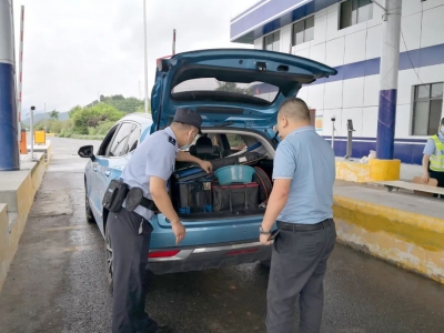 大埔公安依托西河检查站严查严处涉毒违法行为