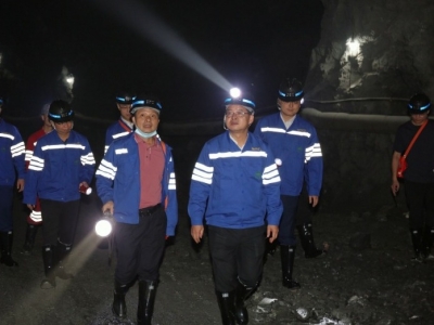 廖茂忠检查矿山企业安全生产工作：以安全生产推动安全发展