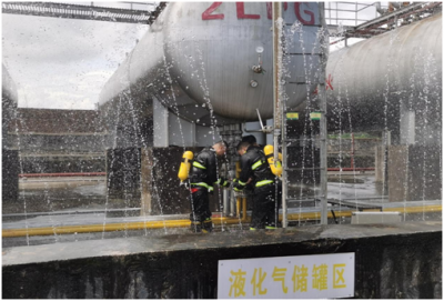 梅江区住建局组织燃气公司开展事故应急演练