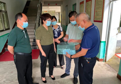 廖月芝率队检查宗教活动场所恢复开放和疫情防控工作