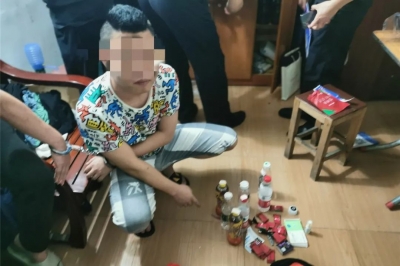 当场抓获！男子出租屋内容留他人吸毒被刑拘