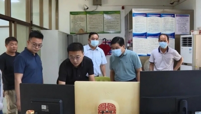 梅州市督导组到丰顺督查“两美”行动开展情况