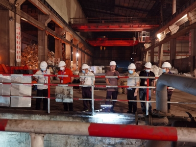 突击夜查！梅州市应急管理局联合丰顺县应急管理局突击检查丰顺部分冶金钢铁企业