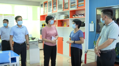 梅县区领导督查培训机构、研学基地疫情防控工作