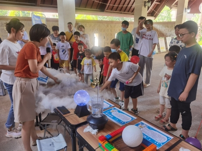 无源之水、烟雾泡泡、阿尔法机器人…给你的暑假科普一“夏”→