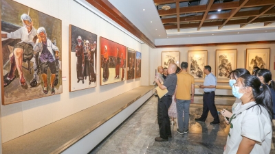 “艺圃匠心——广东省美术家协会美术教育委员会成员作品展”（梅州站）开幕