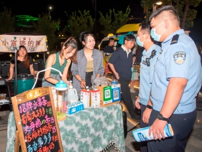 梅江警方开展夏季治安打击整治“百日行动”