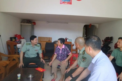 陈煜昌到大埔开展“七一”走访慰问活动